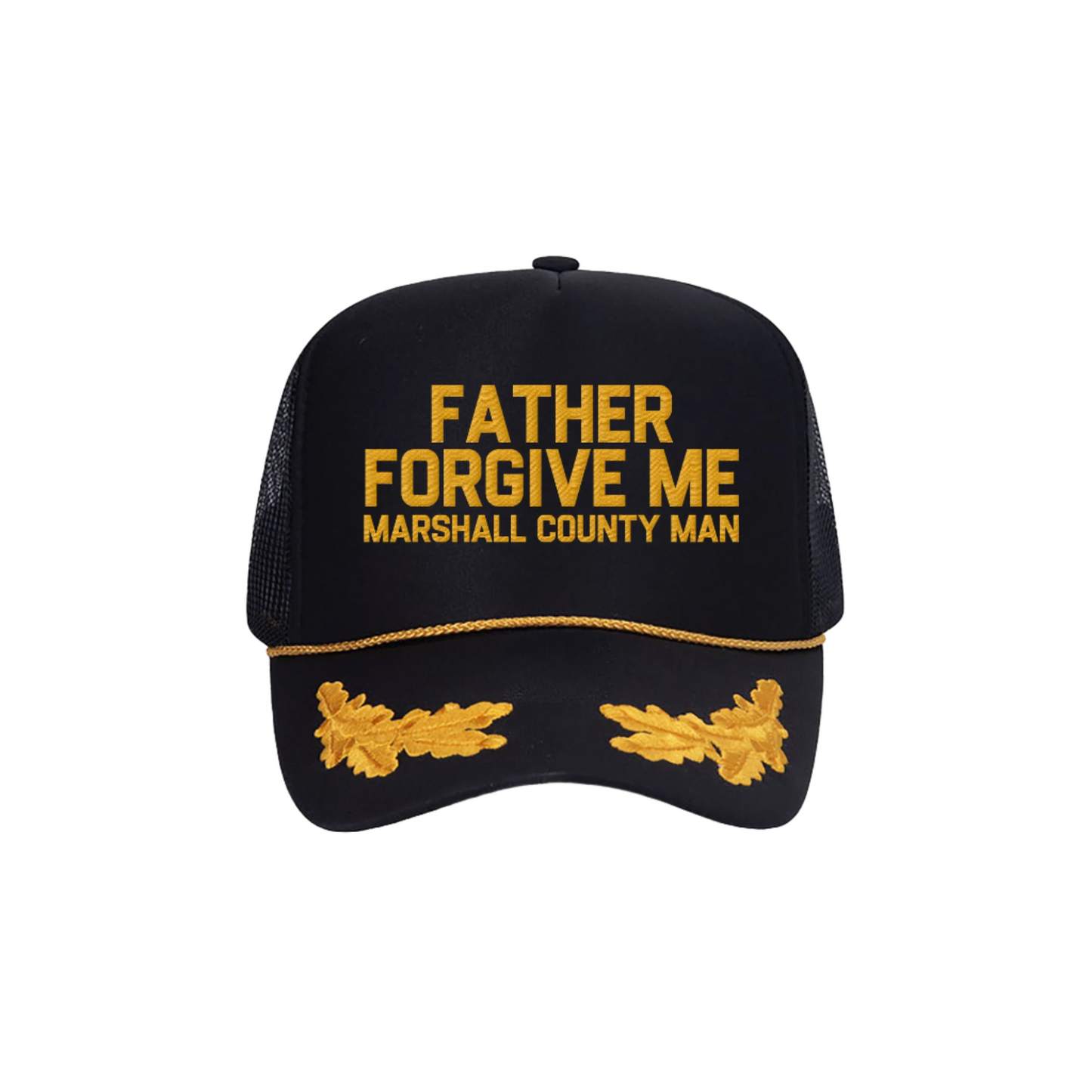 Father Forgive Me Trucker Hat - Hat