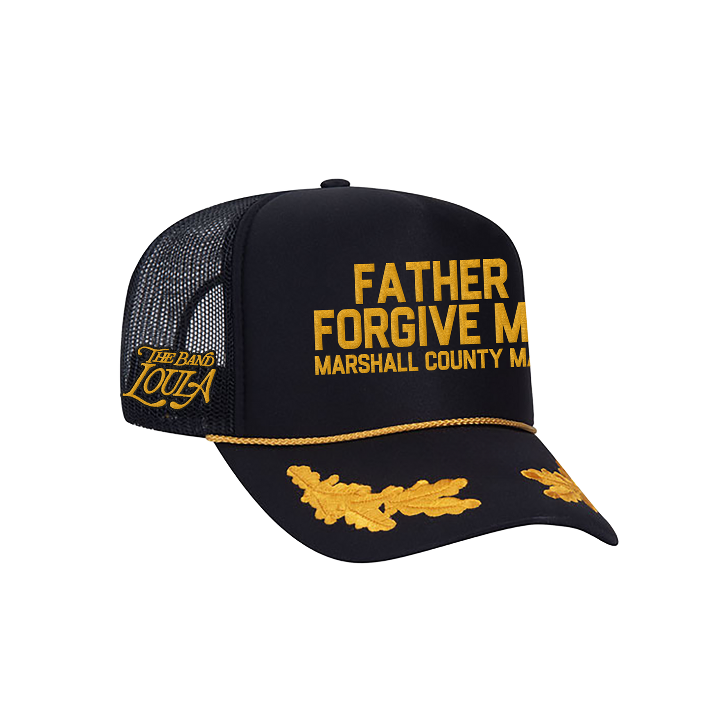 Father Forgive Me Trucker Hat