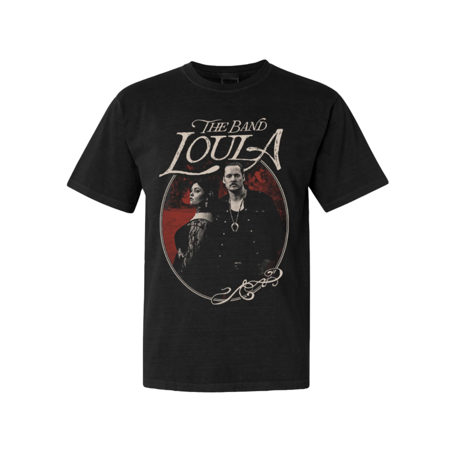 The Band Loula Black Tour T-Shirt