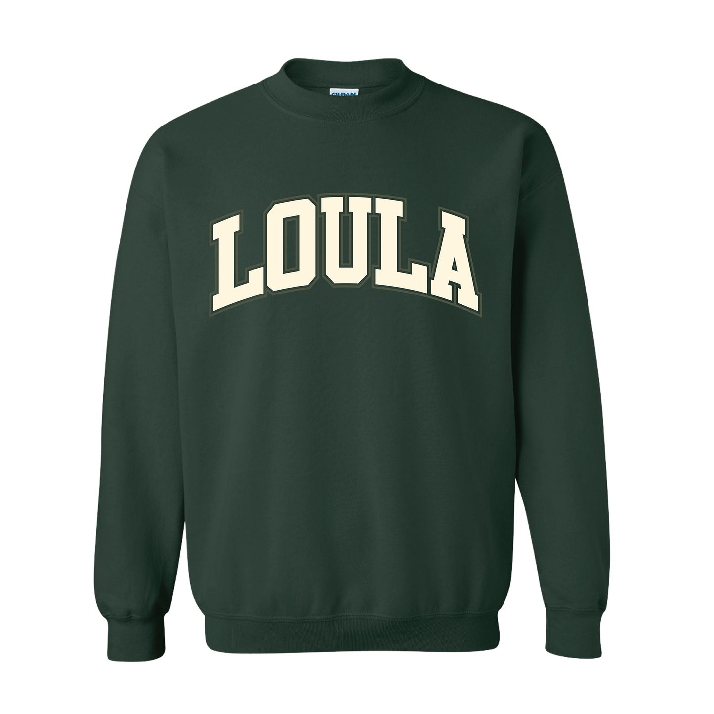 Loula Collegiate Crewneck Sweatshirt